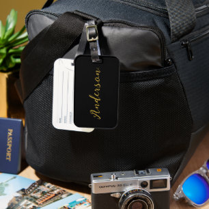 Stylish Custom Name Identification Travel Tag