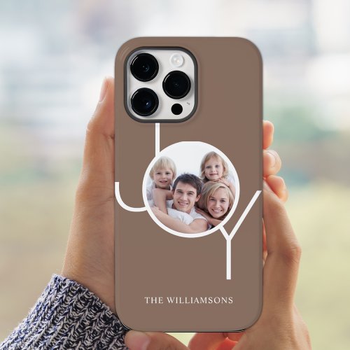 Stylish Custom Photo Brown Case_Mate iPhone 14 Pro Max Case