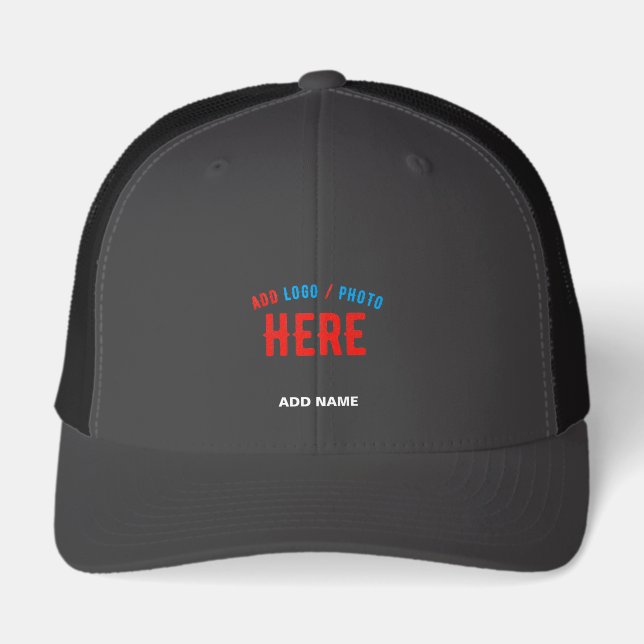 STYLISH CUSTOMIZABLE CHARCOAL BLACK VERIFIED BRAND (Front)