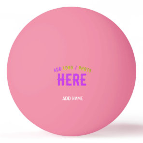 STYLISH CUSTOMIZABLE GLOW IN THE DARK ORANGE BRAND PING PONG BALL