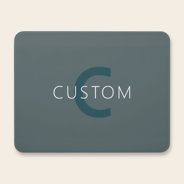 Stylish Customizable Monogram Template Door Sign (Creator Uploaded)