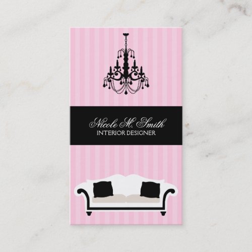 Stylish Decor Interior Designer Cards Business Cards