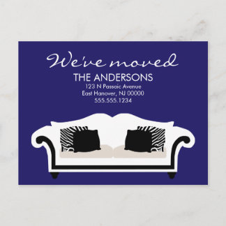Stylish Decor Moving Announcements