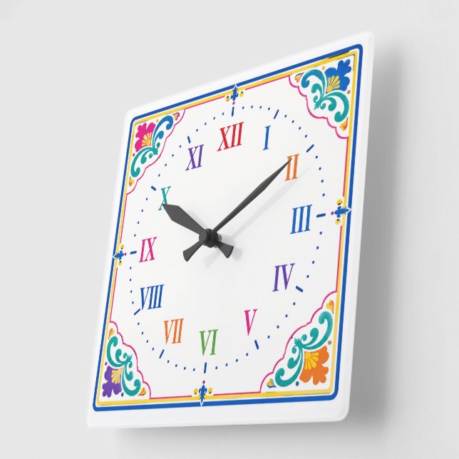 Stylish Decorative Clock for Home & Office (Angle)