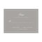 Stylish Deep Gray Wedding RSVP