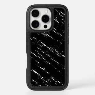 Stylish Design in Black and White iPhone 16 Pro Case