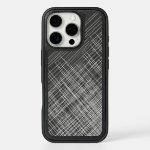 Stylish Design on Dark Gray iPhone 16 Pro Case