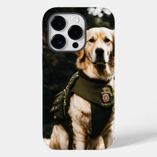 Stylish Dog Design iPhone 14 Pro Max Mobile Cover