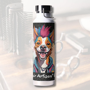 Stylish Dog Gifts for Hairdressers Hair Stylists Water Bottle