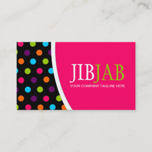 Stylish Dots - Business Card