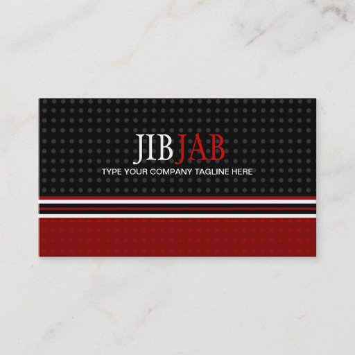 Customizable Stylish Dots - Business Card