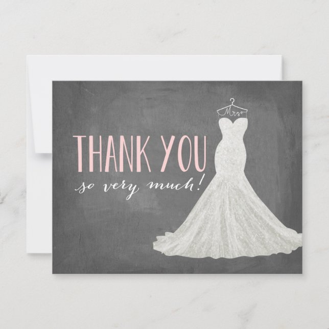 Stylish Dress | Thank You Card (Front)