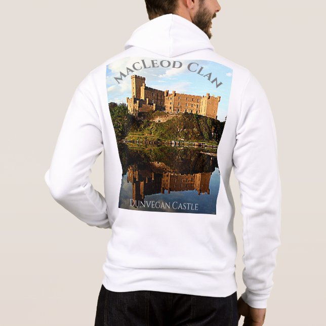 Stylish Dunvegan Castle – Scottish MacLeod Clan Hoodie (Back)