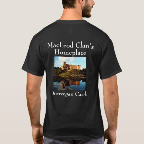 Stylish Dunvegan Castle  Scottish MacLeod Clan T_ T_Shirt
