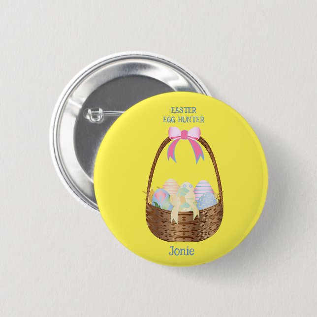 Stylish Easter Bliss Button (Front & Back)