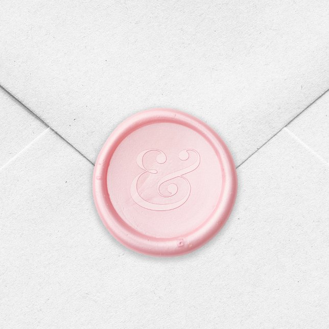 Stylish Elegant Ampersand Wax Seal Stamp (Creator Uploaded)