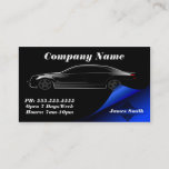 Stylish Elegant Bold Automobile Eu Business Card at Zazzle