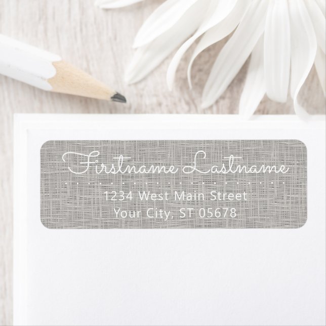 Stylish Elegant Simple Styled Typography Script Label (Insitu)