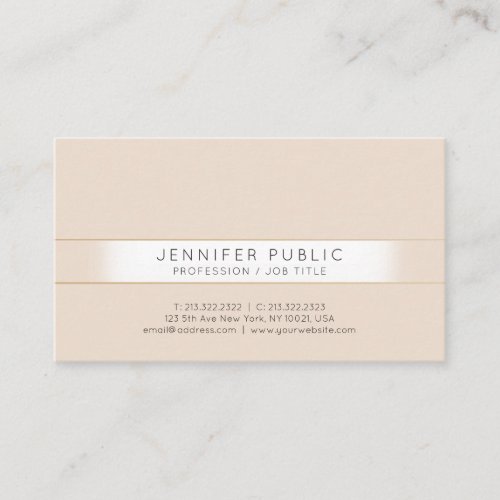 Stylish Elegant Trend Design Modern Professional Business Card