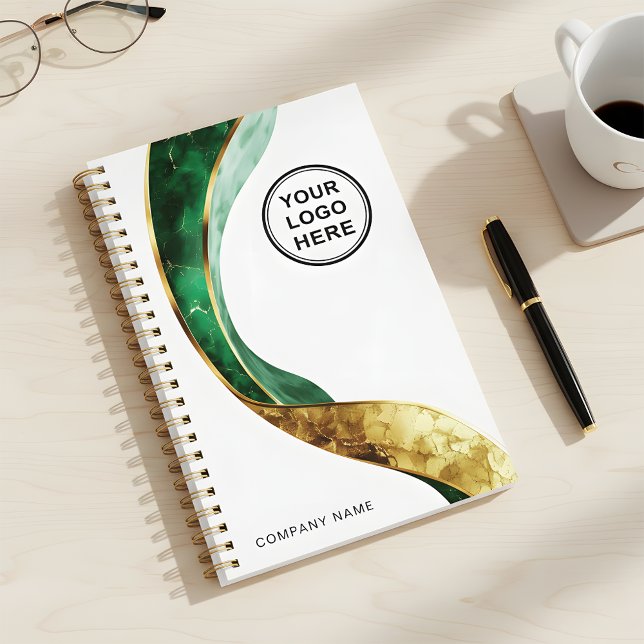 Stylish Emerald Gold Custom Business Planner (Creator Uploaded)