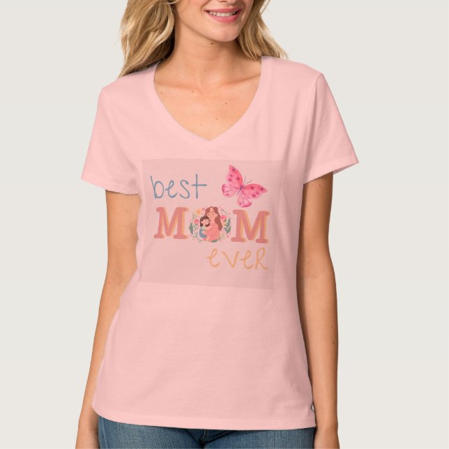 Stylish & Empowering Mother's Day T-Shirt (Front)