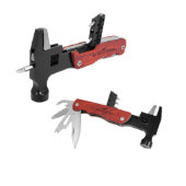 Stylish Engraved Wooden Handle Multi-Tool (Front)