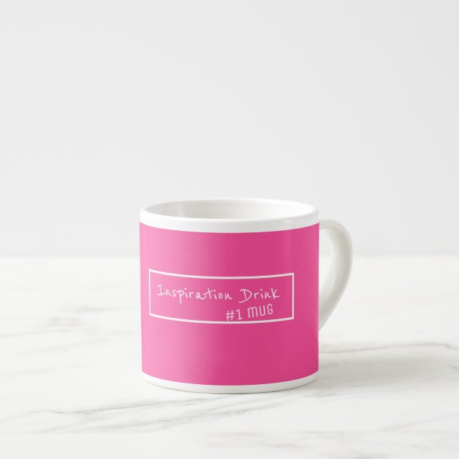 Stylish Espresso Coffee Inspiration Drink Mug #1 (Front Right)