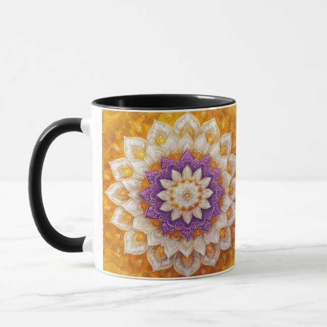 Stylish Essentials, Mandala Mug (Left)