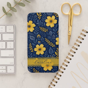 Stylish Ethnic Mediterranean Floral Art Pattern iPhone 11Pro Max Case