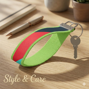 Stylish Eye Catching Wristlet Strap Keychain