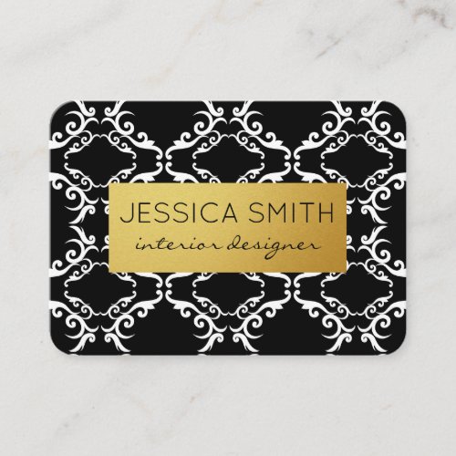 Stylish Fancy Pattern Business Card