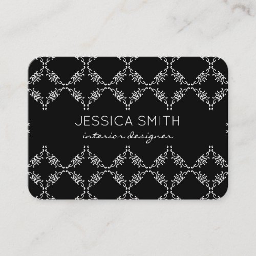 Stylish Fancy Pattern Business Card