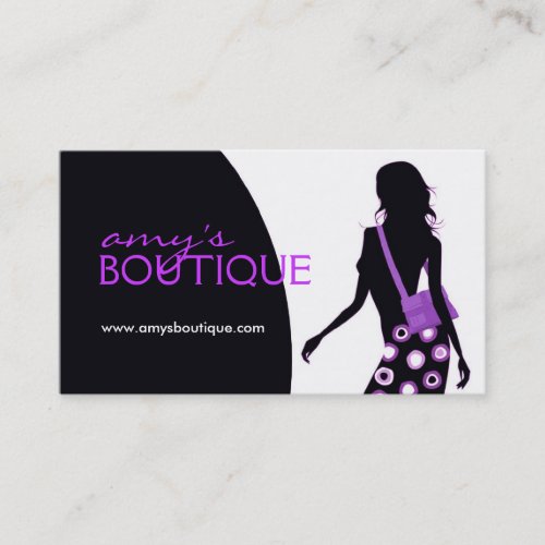 Stylish Fashion Designer Business Card