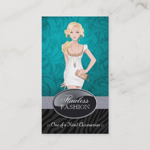 Customizable Stylish Fashion Designer Business Cards
