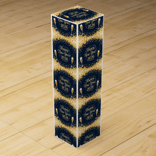 Stylish Festive Present Wine Gift Box