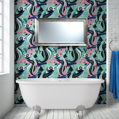 Stylish Fish Fantasy  Wallpaper