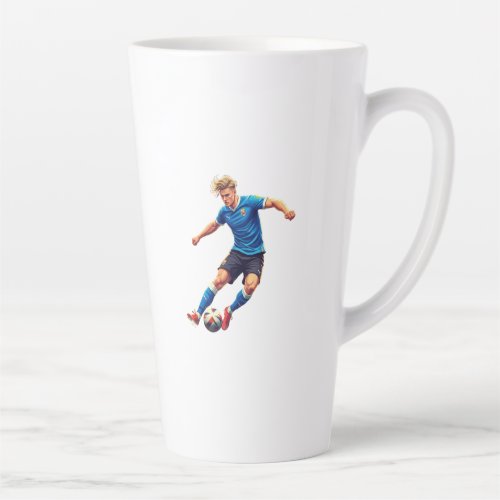 Stylish Football Fan Coffee Tumbler Latte Mug