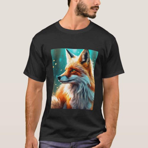 Stylish Fox Logo T_Shirt _ Unisex Comfort Wear