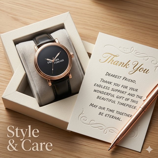 Stylish Friends Forever Watch Design (Stylish Friends Forever Watch Design)