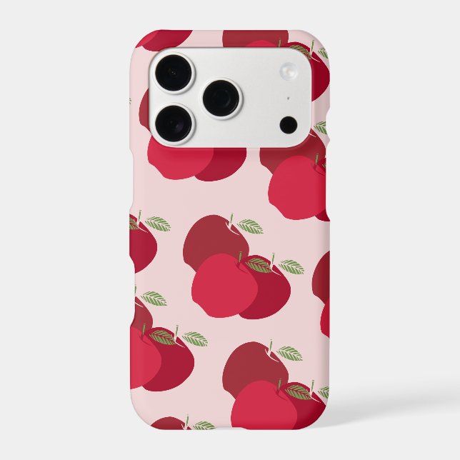 Stylish Fruit-Inspired Apple Case-Mate iPhone Case (Back)