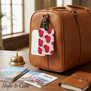 Stylish Fruit-Inspired Apple Luggage Tag