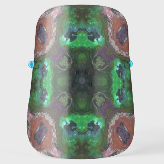 Stylish Full Coverage Face Shield - Customizable (Front)