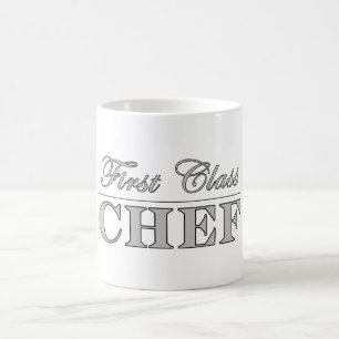 Stylish Fun Chefs : First Class Chef Coffee Mug