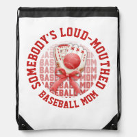 Stylish Fun LOUD-MOUTHED BASEBALL MOM