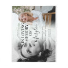 Stylish Funeral Memorial Before & After Photo