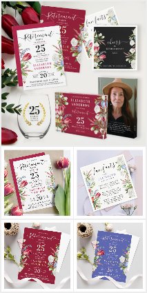 STYLISH GARDEN PARTY RETIREMENT