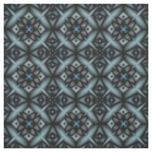 stylish, geometric, blue, black, Oriental, Fabric