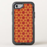 Stylish geometric ornament OtterBox defender iPhone SE/8/7 case