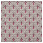 Stylish geometric pattern, art deco. fabric