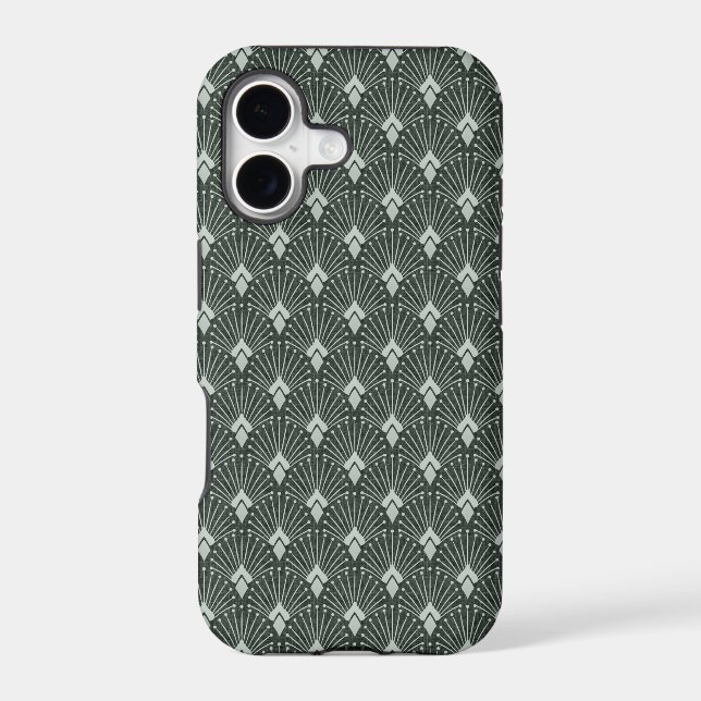 Stylish geometric pattern, art deco.  iphone case (Back)